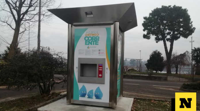 Merate, installata la casetta dell’acqua a Pagnano: sarà attiva dal 4 gennaio