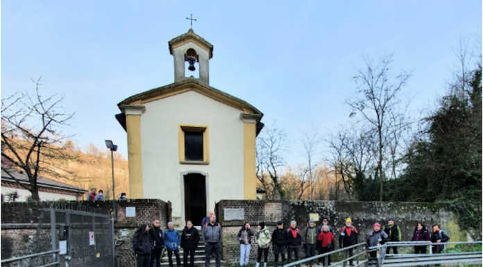 Paderno, visita alla chiesetta dell’Addolorata con Fiorenzo Mandelli Chiesetta dell'Addolorata