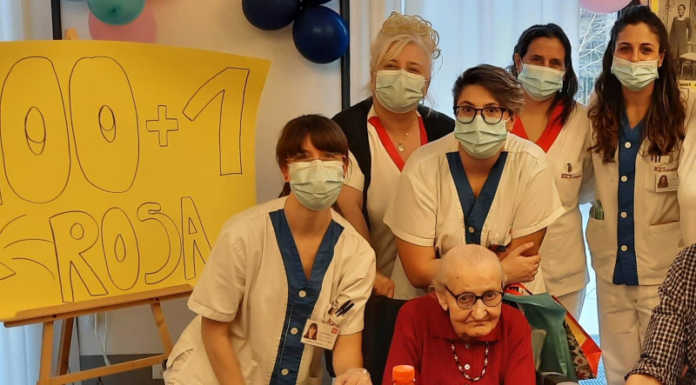 Olginate. Grande festa alla casa di riposo per i 101 anni di nonna Rosa