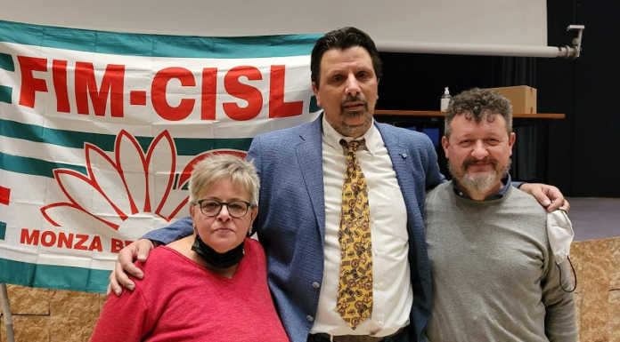 Sindacati: rieletta la segreteria Fim Cisl Monza Brianza Lecco