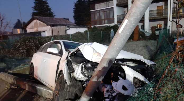 Verderio, incidente stradale in via Cornate. Nessuna traccia del conducente
