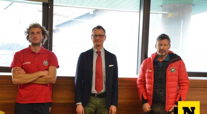 Acel Energie rinnova il suo sostegno ai Ragni e alla palestra di arrampicata Luca Schiera, Giuseppe Borgonovo e Luca Passini