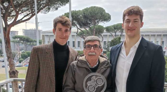 Giro d’Onore 2021: Radaelli e Zanotti premiati alla grande festa del ciclismo Juri Zanotti, Alessandro Bonacina e Marco Radaelli