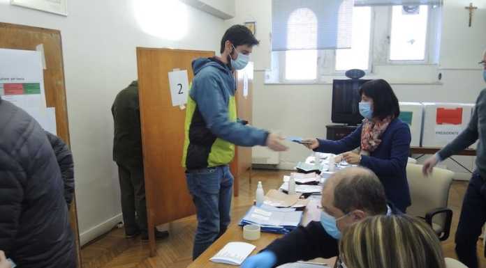 Elezioni Provinciali, seggio chiuso, affluenza dell’82,90%