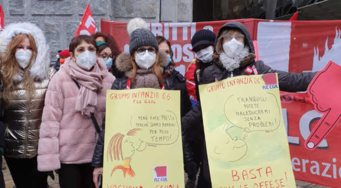 Anche i sindacati lecchesi a Milano per lo sciopero nazionale del comparto scuola