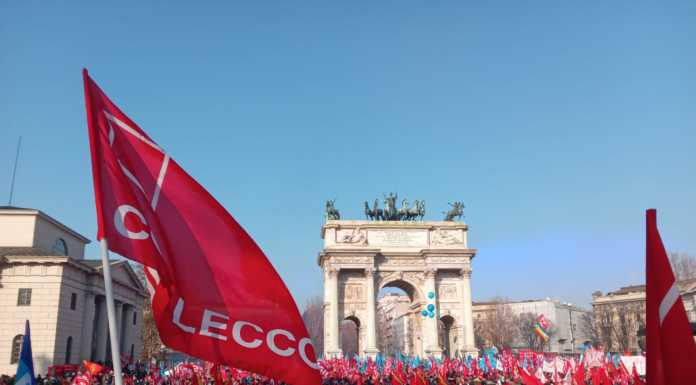 Sciopero Generale: in 400 da Lecco alla manifestazione di Milano
