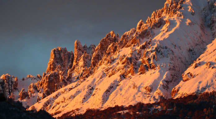 La bellezza del tramonto in Grignetta negli scatti di Giancarlo Airoldi Tramonto in Grignetta