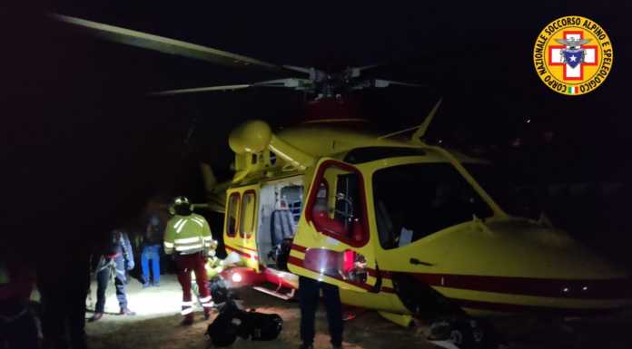 Presolana. In difficoltà nel canale Bendotti, due alpinisti recuperati soccorso alpino presolana