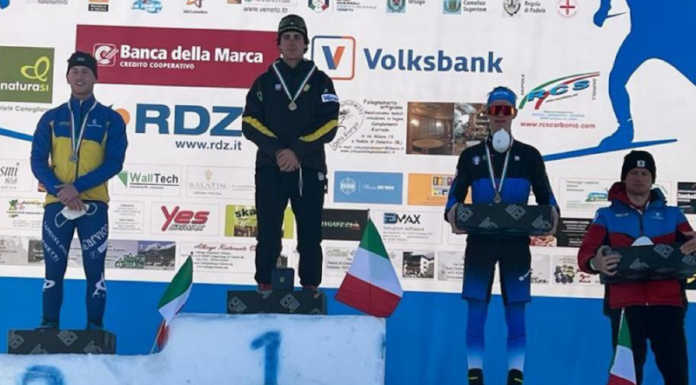 Sci di fondo. Argento e quarto posto per Aksel Artusi ai campionati italiani Aksel Artusi