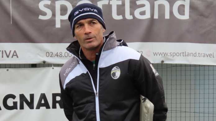 L'allenatore della Brianza Olginatese Aldo Monza (foto tratta dalla pagina fb Usd Brianza Olginatese)