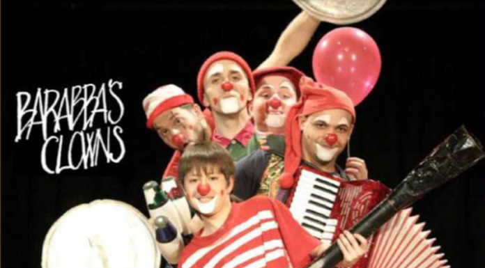 Olginate. I celebri Barabba’s Clown sul palco del teatro Jolly