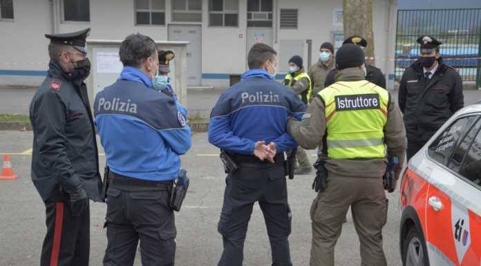 Carabinieri, Polizia Cantonale Svizzera e Agenzia Federale delle Dogane Svizzera si preparano ai pattugliamenti misti oltreconfine
