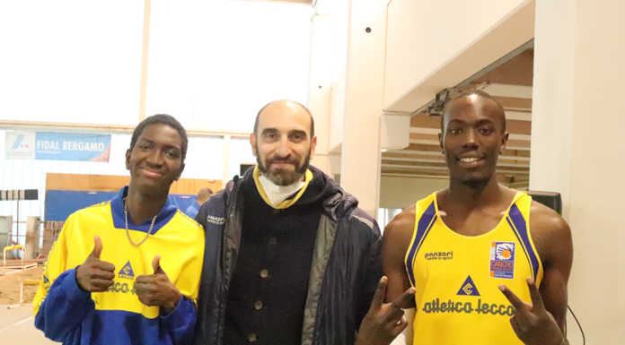 Atletica indoor, a Padova una stratosferica Nicole Acerboni sui 1500 metri Stefano Longoni con Diop Mory e Sinka Soueido
