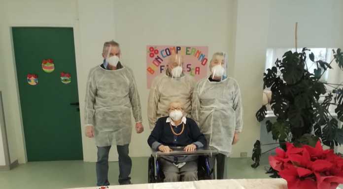 Valmadrera. Festa per i 100 anni della signora Francesca Pea Francesca Pea 100 anni