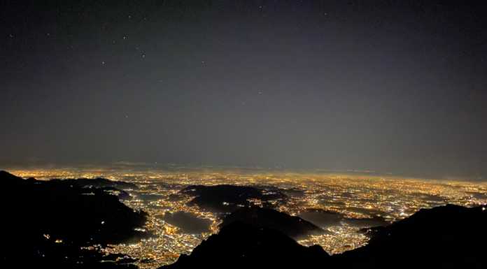 La notte di Capodanno vista dalla Grignetta nel video di un lettore