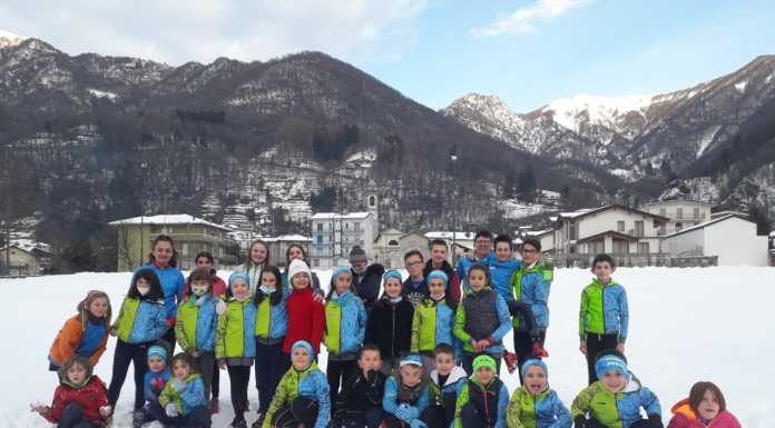 Nemmeno la neve ferma il Team Pasturo, allenamento “speciale” a Prà Bastèr Team Pasturo di corsa sotto la neve