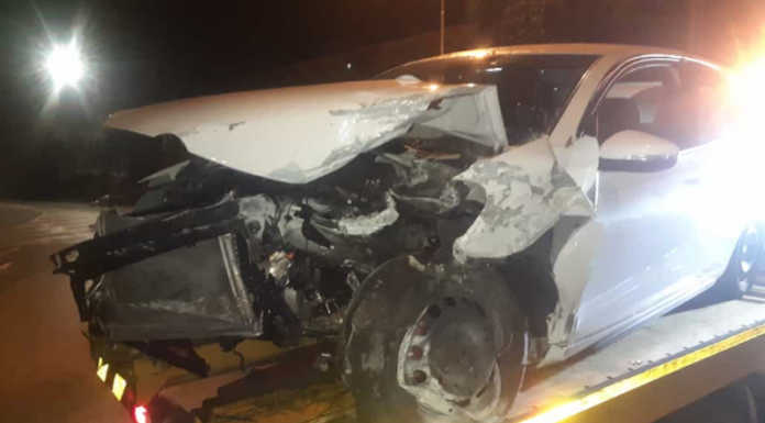 Brivio, con l’auto contro il muro: incidente nella notte