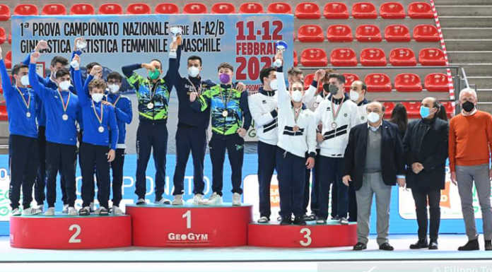 Ginnastica artistica. Clamoroso argento per la squadra maschile della Ghislanzoni-GAL