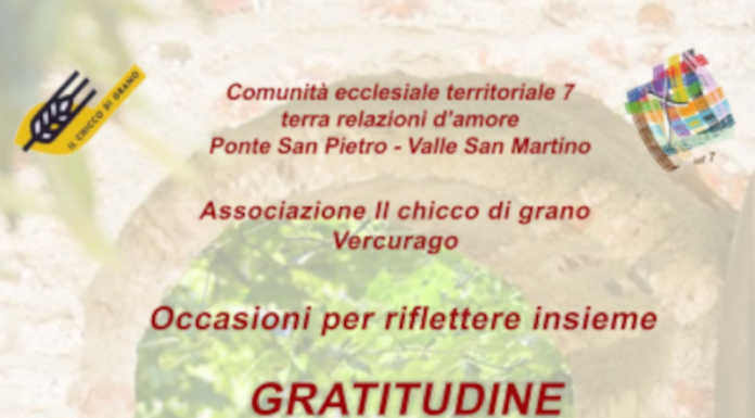 Dal 28 febbraio un ciclo di incontri sul tema “Gratitudine, riflesso della cura”