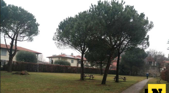 Merate, al via i lavori per il parco giochi a sud di villa Confalonieri