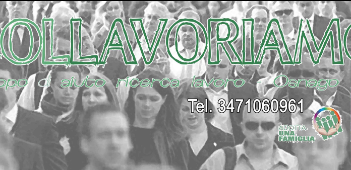 Osnago, sabato la raccolta alimentare. Riapre lo sportello Collavoriamo