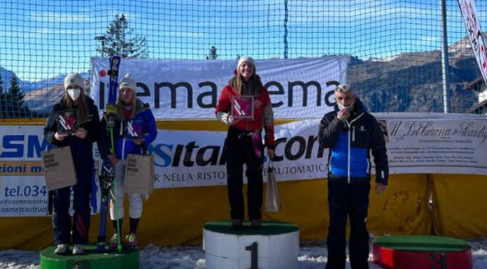 SC Lecco. Monte Pora: Fis Junior, nel Gigante 1^ Sofia Parravicini e 3° Luca Bianchi sci club lecco