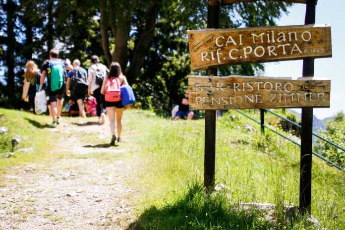 Il rifugio Carlo Porta ai Resinelli