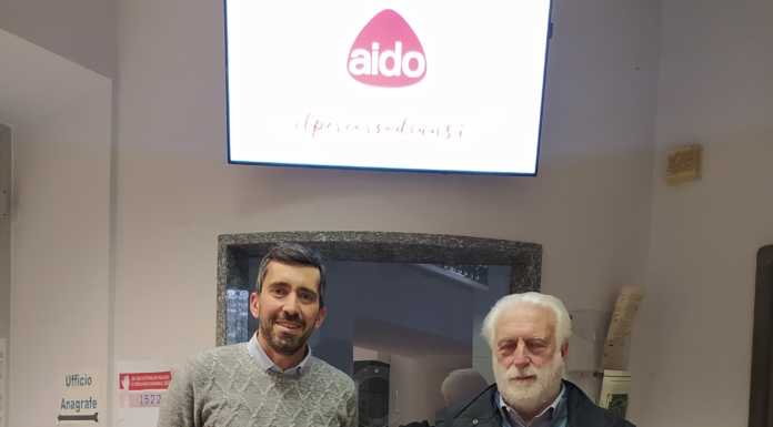 Mandello, protocollo Comune-Aido per la promuovere la donazione