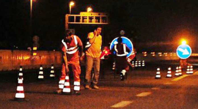 Statale 36. Interventi nelle gallerie, chiusure notturne tra Bellano e Colico Anas SS36 Lavori Notturni