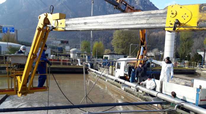 Mastroberardino in visita al depuratore di Lecco e all’acquedotto brianteo
