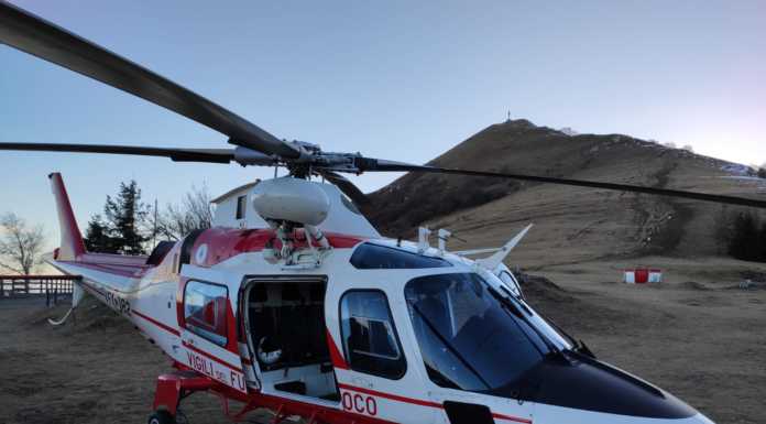 Escursionista si perde sul Cornizzolo, soccorsi in azione elicottero vigili del fuoco