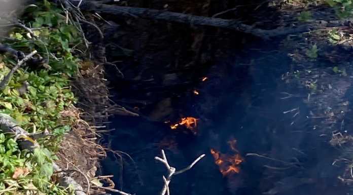 Ballabio, accende il fuoco nonostante il vento e l’allerta incendi: multato