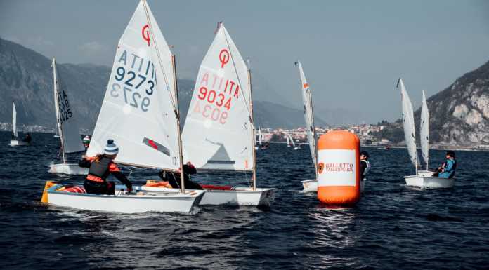 Circolo Velico Tivano e Lni Mandello dominano la 1° tappa zonale Optimist regata zonale valmadrera circolo velico tivano