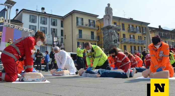 Lecco. Le piazze si riempiono di soccorritori per i trent’anni del 118