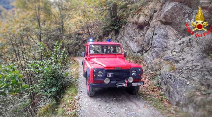 Dramma a Margno, ritrovato il corpo senza vita di una persona Vigili Fuoco