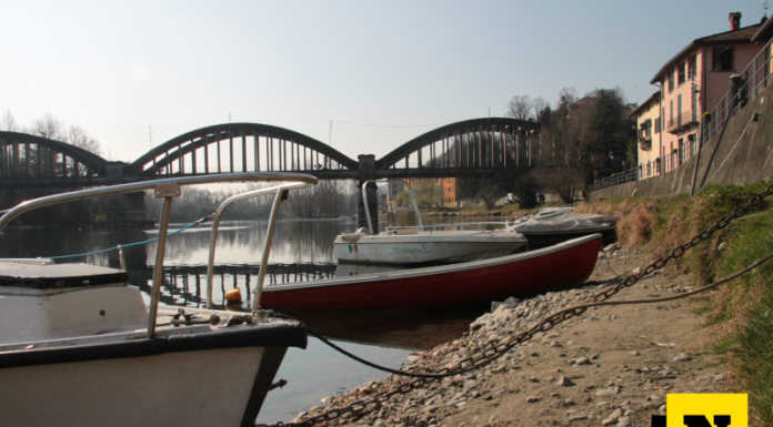 Siccità. L’assessore Sertori: “A breve dichiarazione stato di crisi idrica” Secca Fiume Adda - Brivio