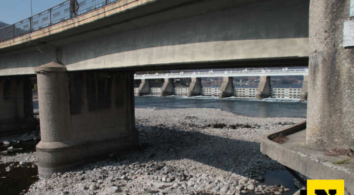 Salviamo il lago di Olginate: “Servono le due traverse per alzare il livello” Secca Fiume Adda - Diga e ponte di Olginate