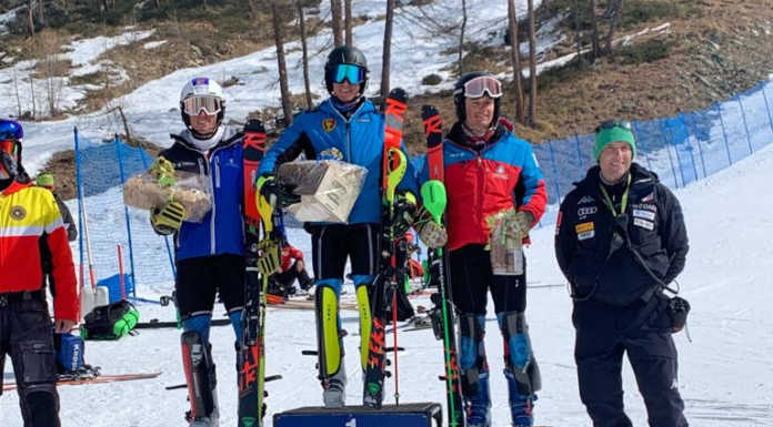 Gressoney. Bertoldini (SC Lecco) è 6° assoluto e 2° Aspirante nello Slalom Andrea Bertoldini