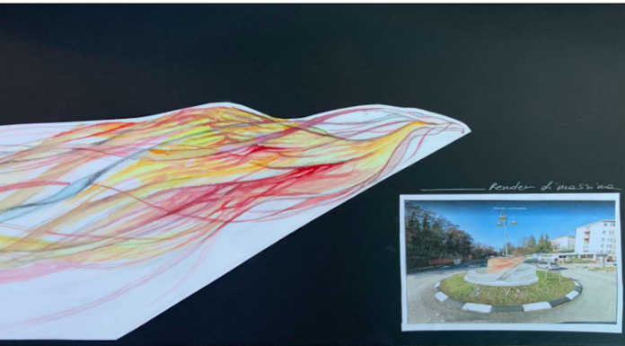 Merate, monumento alle vittime del Covid: Mocellin vince con “La Fenice”