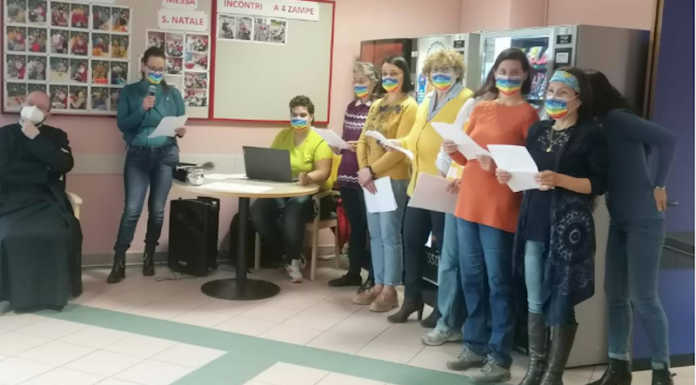 Olgiate, giornata vittime Covid: riflessione alla Rsa con un pensiero anche alla guerra