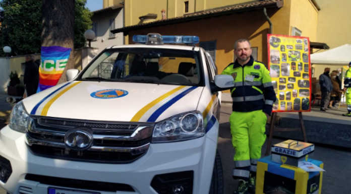 Osnago: un nuovo mezzo per i Falchi, il gruppo di protezione civile