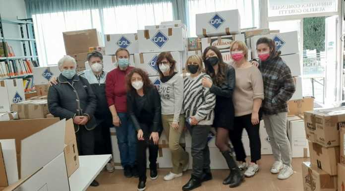 Successo per la raccolta di aiuti, intanto Lierna accoglie la prima famiglia ucraina