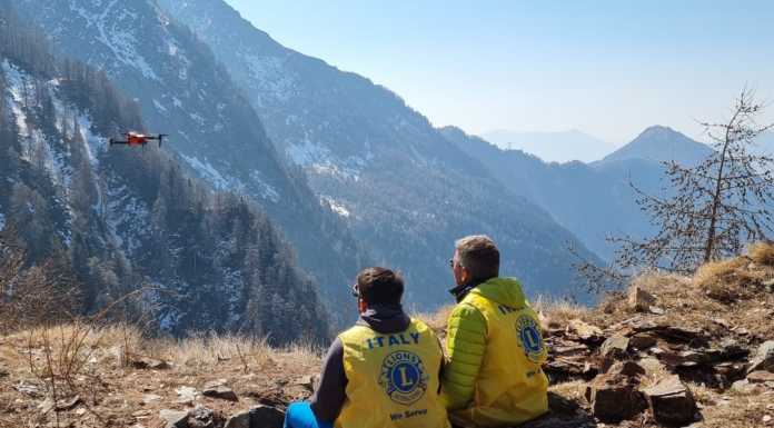 Jet precipitato, il drone di soccorso dei Lions per i rilievi dall’alto