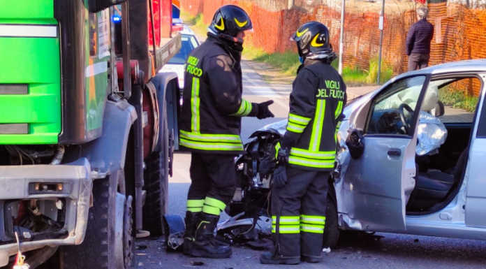 Oggiono, incidente lungo la Provinciale, soccorso un 88enne