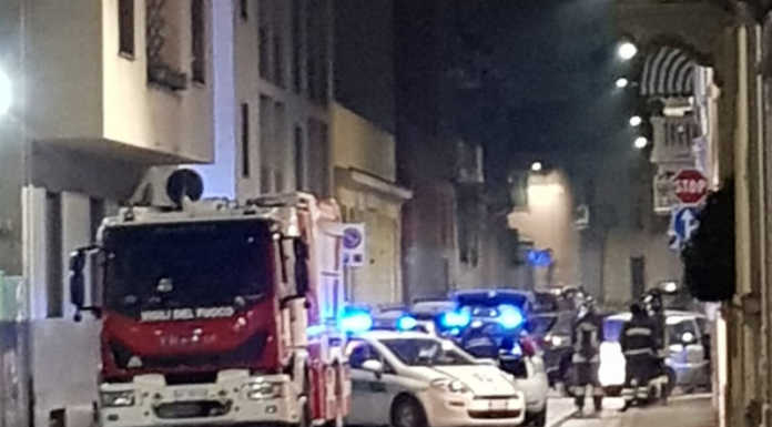 Lecco. Incidente tra due auto in via Aspromonte, soccorsi in azione incidente stop via aspromonte