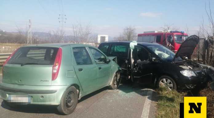 Osnago. Scontro tra tre auto lungo la Sp342, quattro persone coinvolte