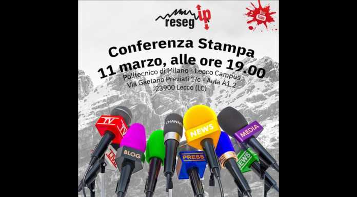 Resegup 2022: la presentazione. Qui la diretta streaming