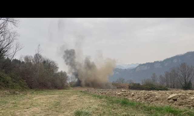 Brivio, fatta brillare la seconda bomba rinvenuta nel fiume Adda
