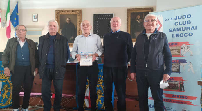 Presentato il libro che racconta la lunga storia del Judo Club Samurai Lecco