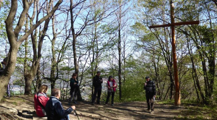 Olgiate: volontari dell’Avaib al lavoro per la via crucis sul Monte Crosaccia
